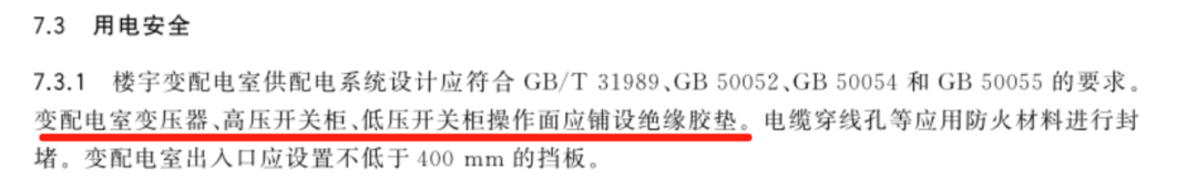 STD | 配电箱前要设置绝缘胶垫，有规范要求吗？