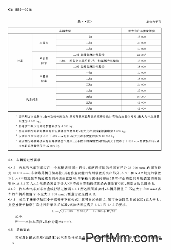 国家标准：《汽车、挂车及汽车列车外廓尺寸、轴荷及质量限值》GB1589-2016再迎修改！