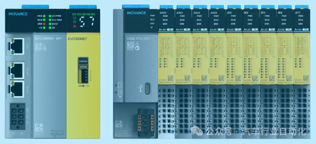汇川技术安全PLC-EVO1000EF在汽车产线中的应用