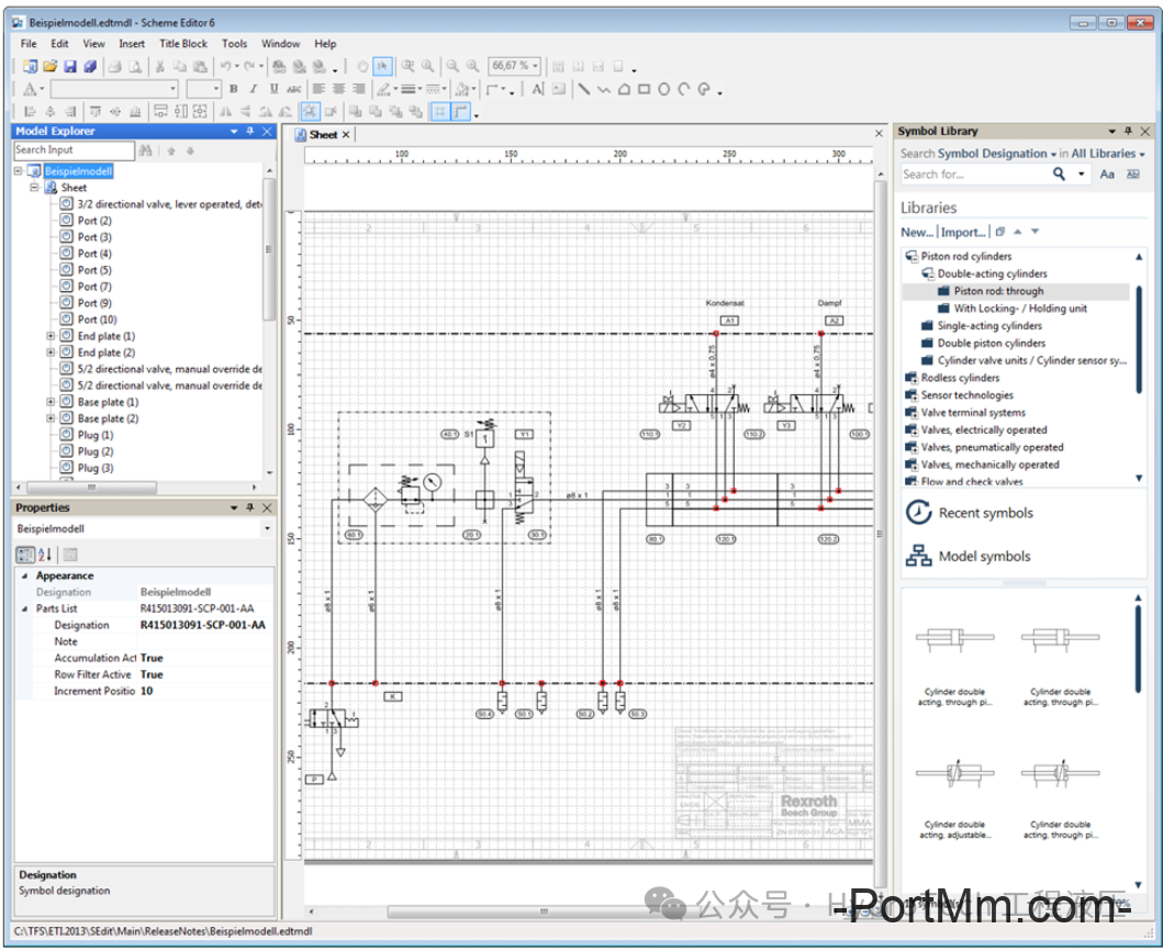 三款免费好用的液压原理图绘制工具推荐