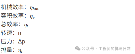 液压泵的效率随转速和压力的变化趋势