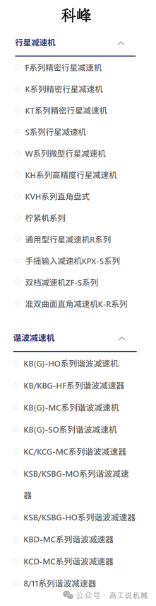 常见减速机品牌介绍（一）