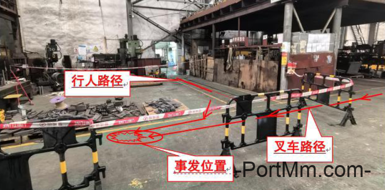 事故案例 | 安全意识淡薄 工人径直走入叉车通道被撞身亡