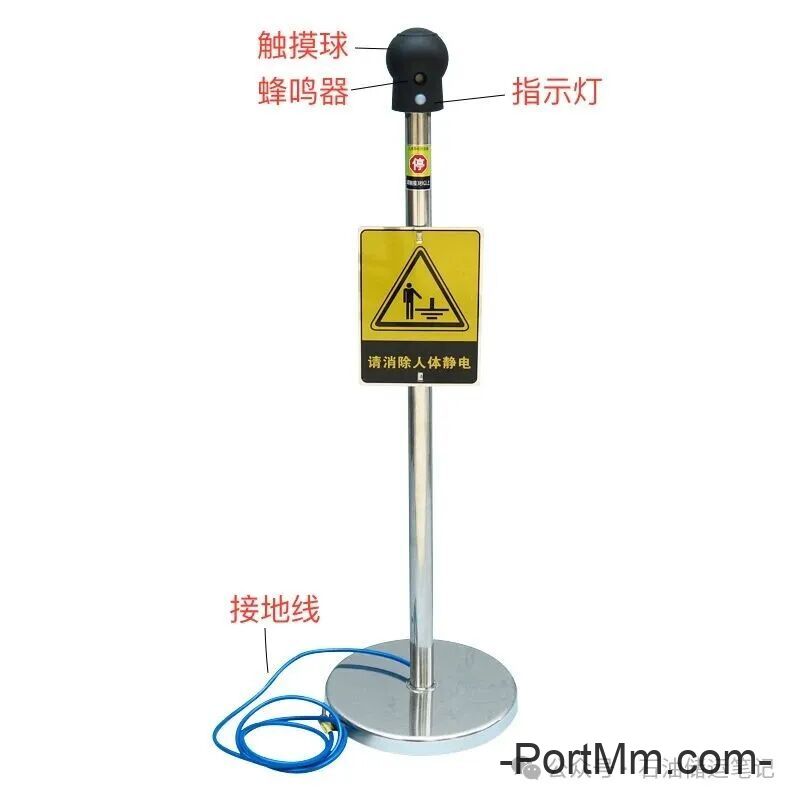 人体静电释放器原理和操作方法