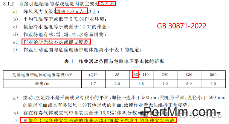 《高处作业分级》GB 3608-2025坠落高度怎么算？