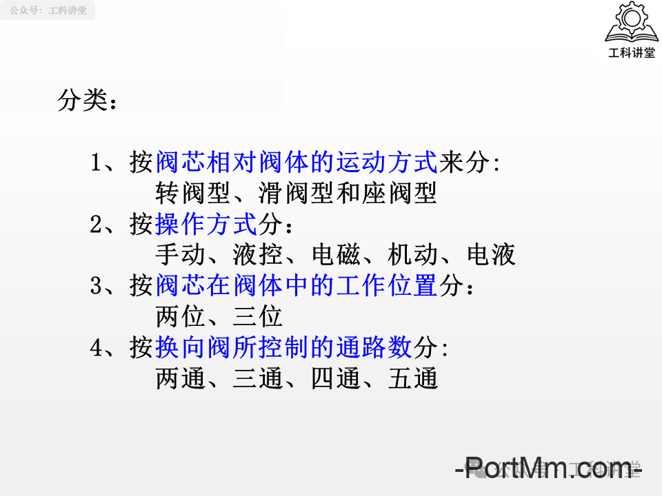 简单认识液压阀：方向 / 压力 / 流量阀