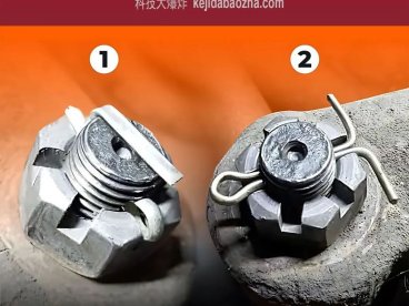 开口销防松用法，有的人横着装，有的人竖着装，你会选择哪一种？