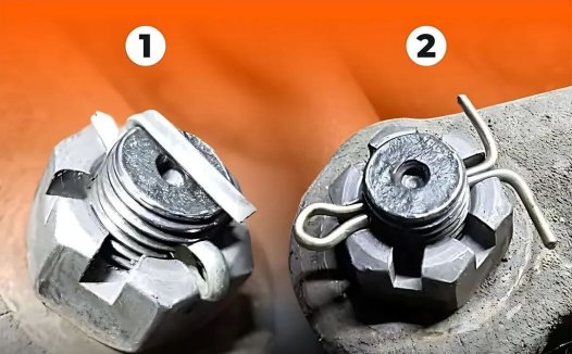 开口销防松用法,有的人横着装,有的人竖着装,你会选择哪一种?